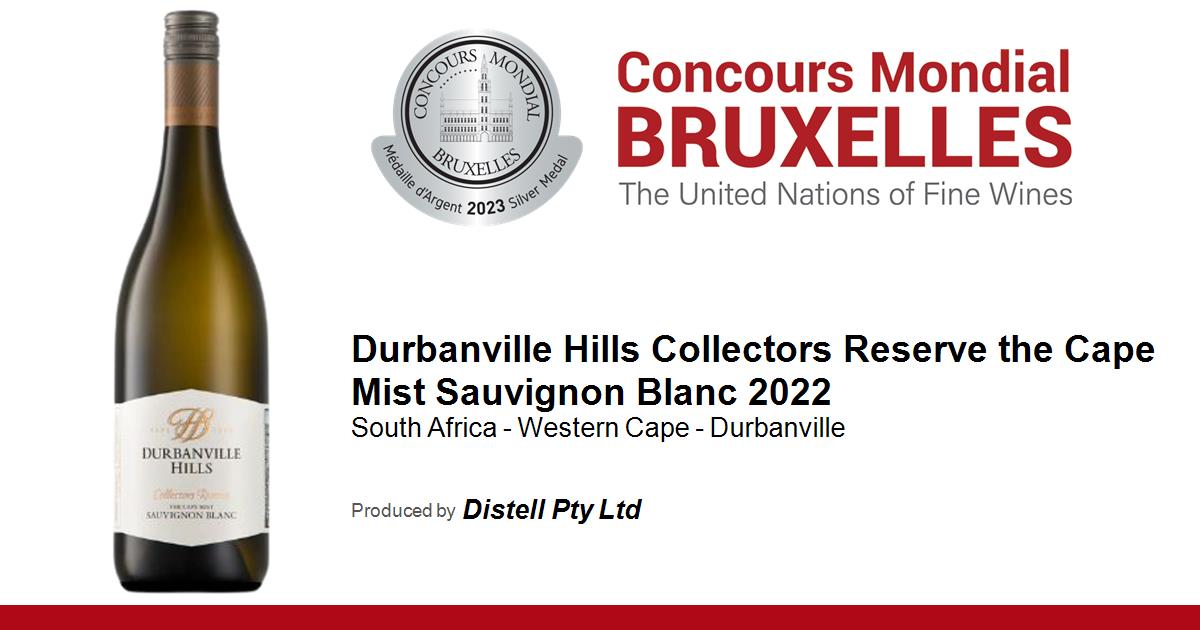 Durbanville Hills Collectors Reserve The Cape Mist Sauvignon Blanc