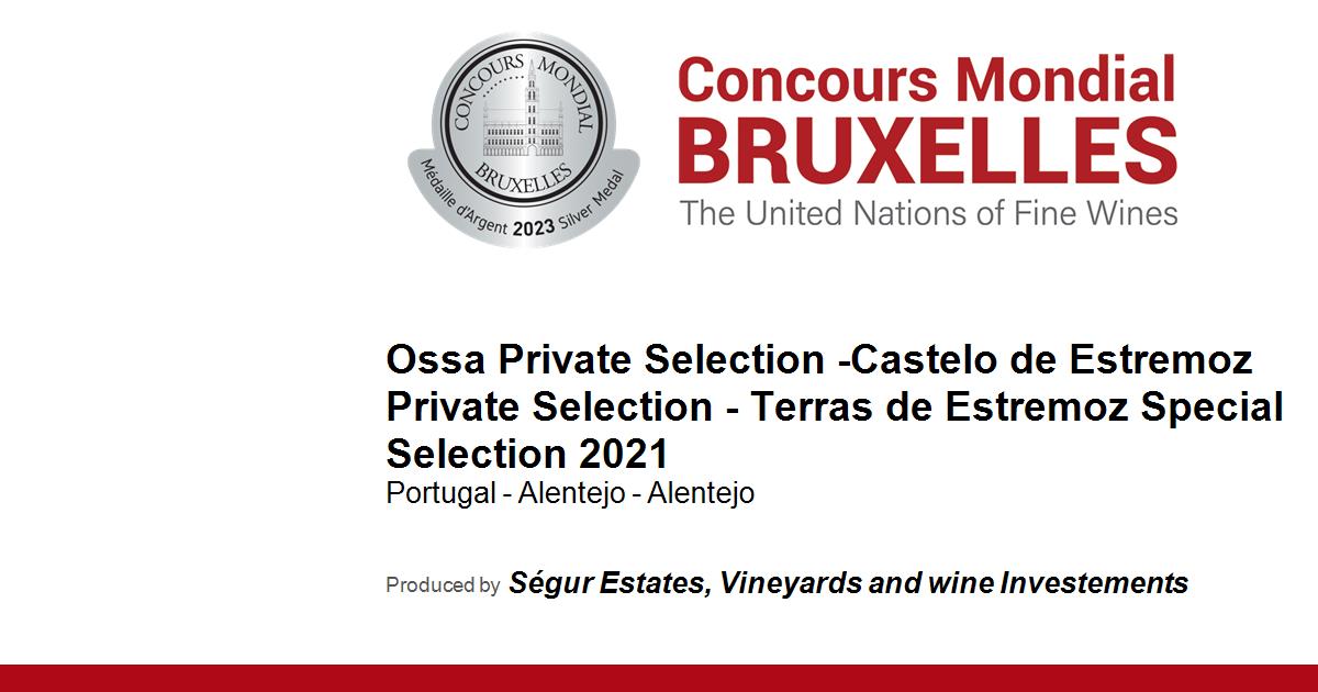 Ossa Private Selection Castelo De Estremoz Private Selection Terras