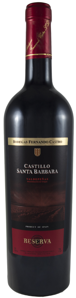 Castillo Santa Barbara Reserva 2018
