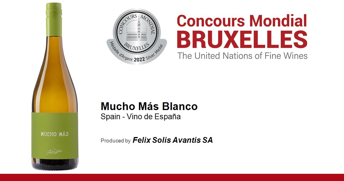Mucho Más Blanco • Concours Mondial de Bruxelles