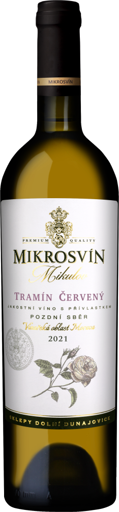 Vinarstvi Mikrosvin Mikulov Tramin Cerveny Flower Line 2021