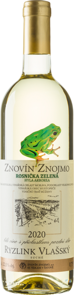 Znovin Ryzlink Vlassky Late Harvest Rosnicka 2020