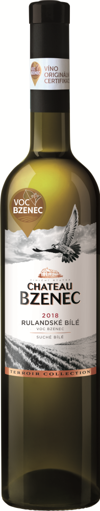 Château Bzenec Rulandske Bile Voc Bzenec 2018