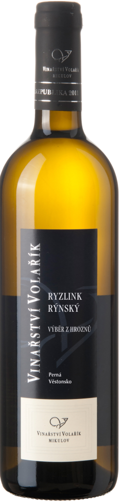 Ing. Miroslav Volarík, Ryzlink Rýnský Vestonsko 2020