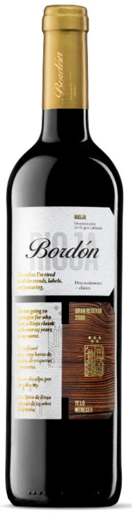 Bordón Gran Reserva 2010