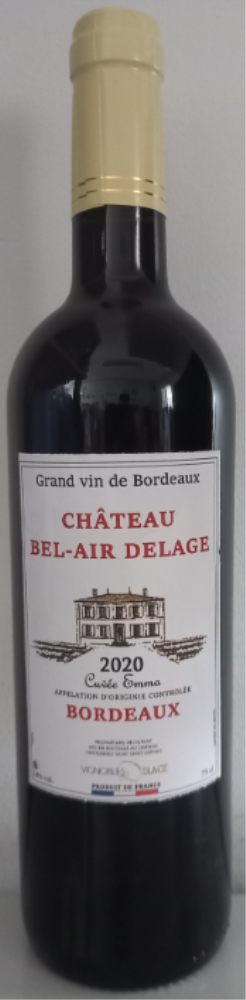 Château Bel-Air Delage - Cuvée Emma 2020
