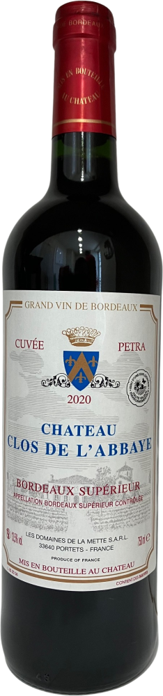 Château Clos de l'Abbaye Cuvée Petra 2020