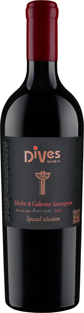 DiVes winery Special selection Merlot & Cabernet Sauvignon Barrique 2016