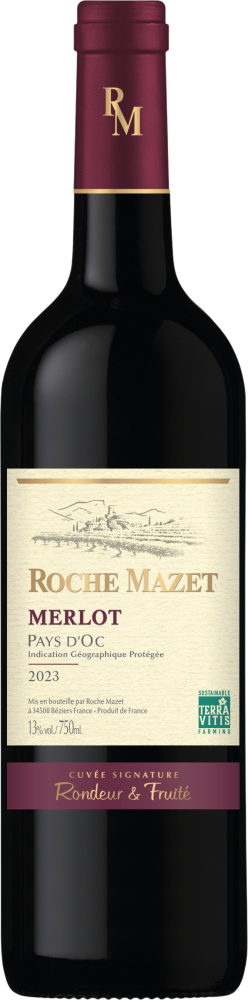 Roche Mazet Merlot Terra Vitis 2023
