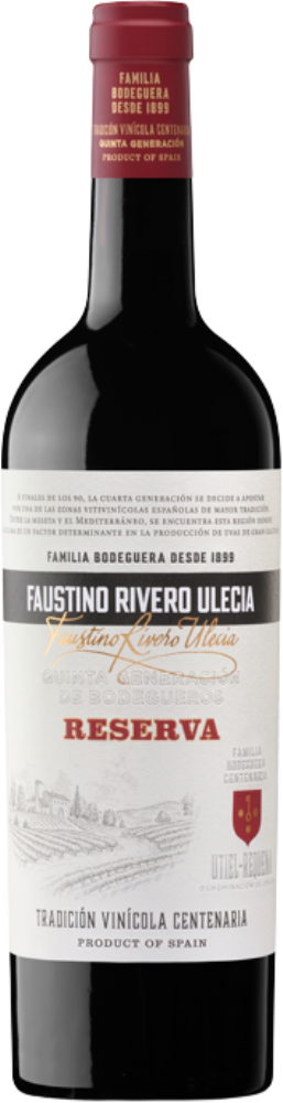 Faustino Rivero Ulecia Utiel Requena Reserva 2019