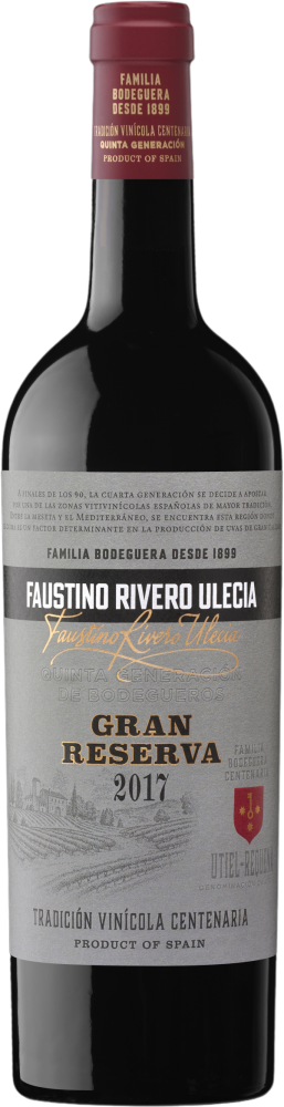 Faustino Rivero Ulecia Utiel Requena Gran Reserva 2017