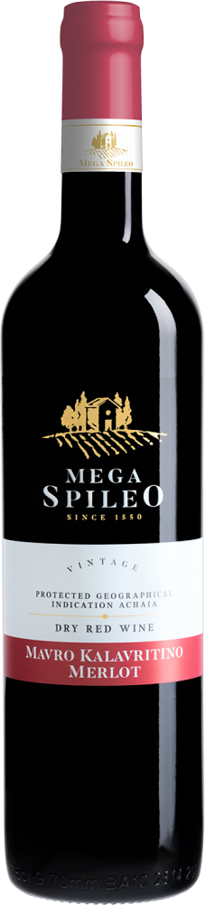 Mega Spileo Mavro Kalavritino Merlot 2022