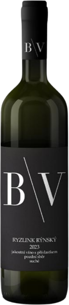 B\V vinarství a.s. Ryzlink rýnský, c.š. 2324 2023