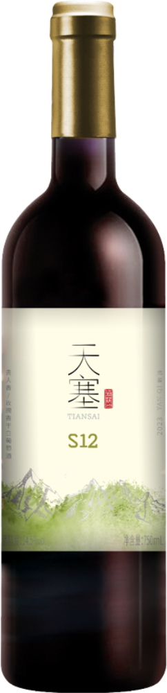 Tiansai Vineyards S12 Italian Riesling/Muscat Dry White Wine 2024