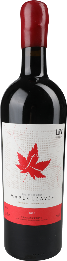 Li'S Maple Leaves-Cabernet Franc  Red Wine 2022