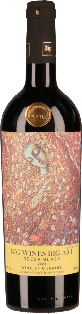 Big Wines Big Art Odesa Black Oaked Ivan Marchuk Limited Edition 2023