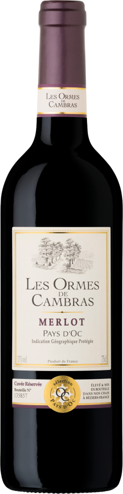 Les Ormes de Cambras Merlot Rouge 2025