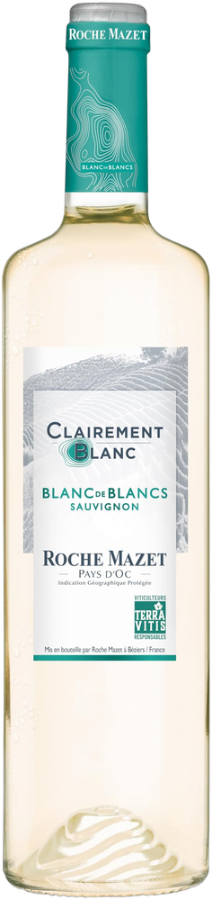 Roche Mazet Clairement Blanc Sauvignon Blanc de Blanc Terra Vitis 2025