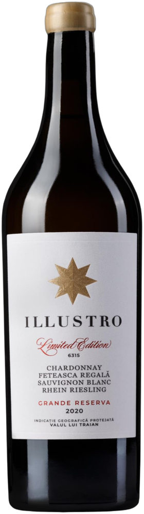 Illustro Chardonnay-Sauvignon Blanc-Feteasca Regala-Rhein Riesling 2022