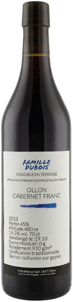 Les vins de René Dubois 2023