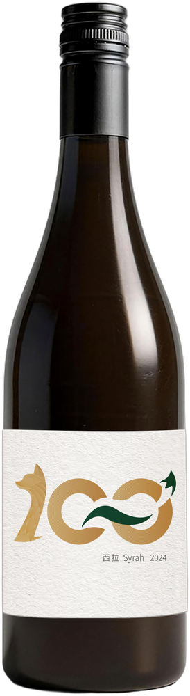 Bainian Manor - 100 Fox Tail Syrah 2024