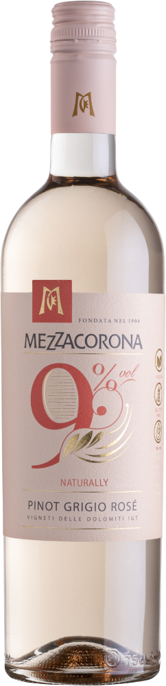 Mezzacorona Nove Pinot Grigio Rosé 2022