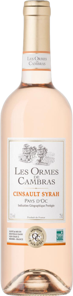 Les Ormes de Cambras Cinsault - Syrah Terra Vitis 2025