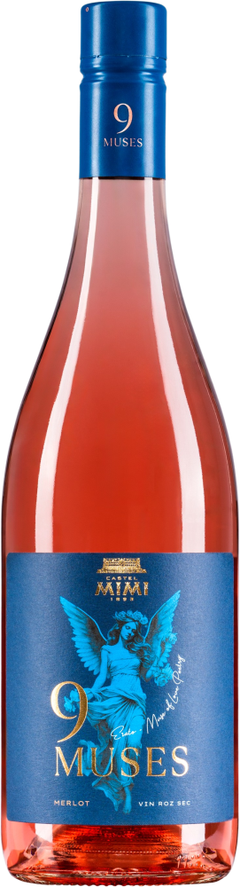 Castel Mimi 9 Muses Merlot Rose 2025