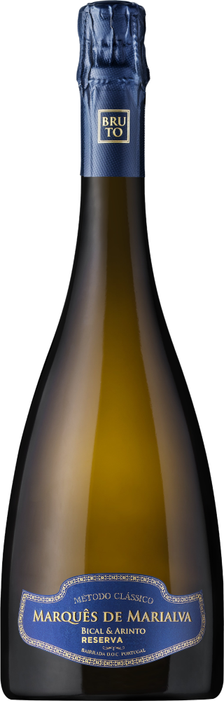 Espumante Branco Marquês de Marialva - Bical & Arinto Bruto Reserva 2019