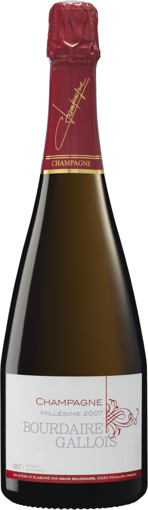 Champagne Bourdaire-Gallois Millésimé Extra-Brut 2008