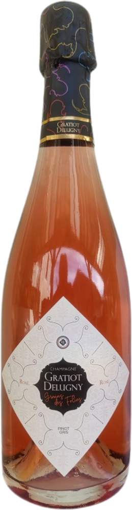Champagne Gratiot Delugny Grains de Folies Rosé