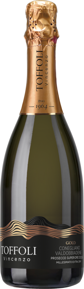 Toffoli Spumante Extra Dry Millesimato Gold 2024