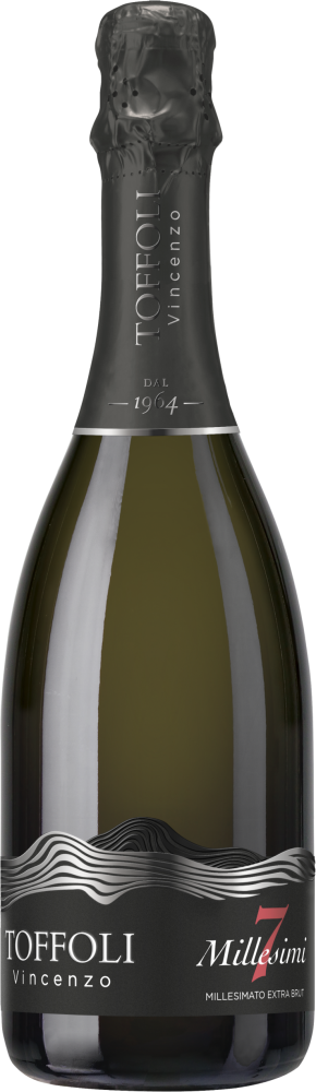 Toffoli Spumante Extra Brut Millesimato 7 Millesimi 2024