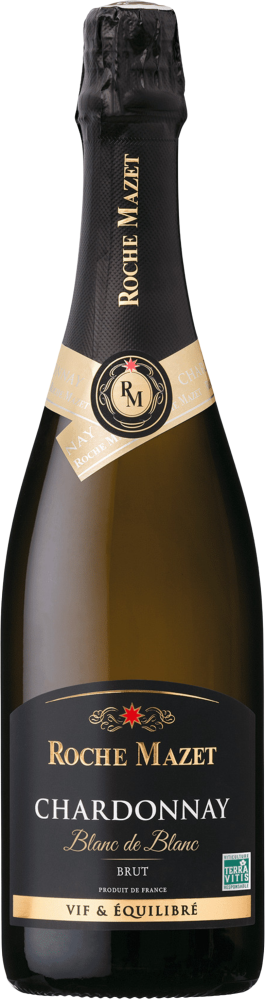 Roche Mazet Effervescent Chardonnay Blanc Brut Terra Vitis