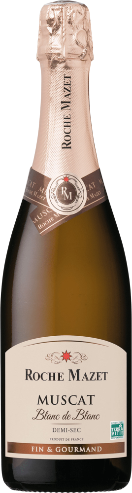 Roche Mazet Effervescent Muscat Demi Sec Blanc Terra Vitis